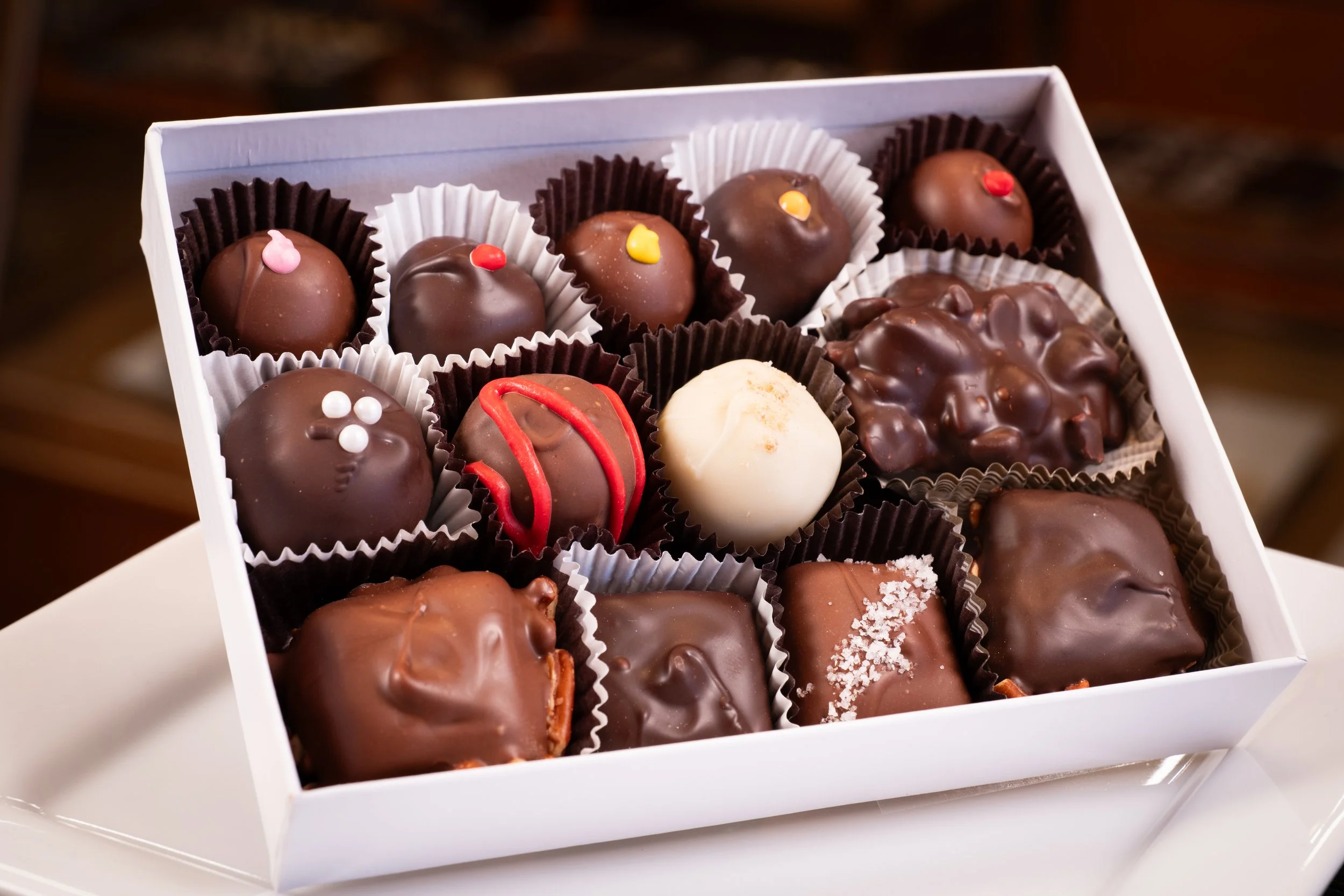Gift Box: Half-Pound Variety Box — Cocoa Safari Chocolates